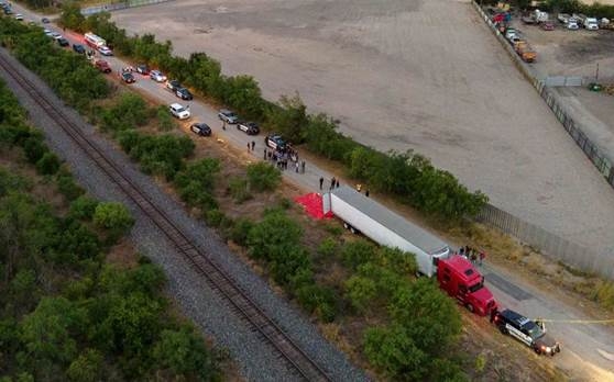 Li Amerîkayê 46 koçber di kamyonekê de bi mirî hatin dîtin