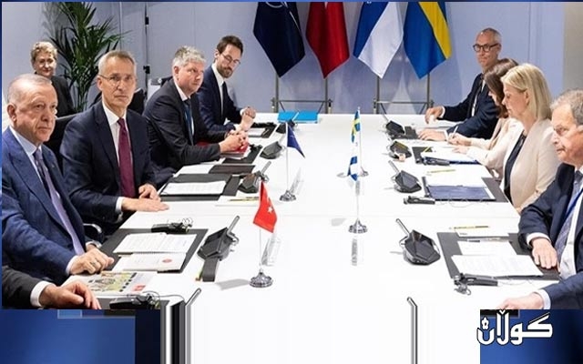 لە كۆبوونەوەی لووتكەی ناتۆدا تورکیا ئەندامێتیی فینلەندا و سویدی پەسەند کرد