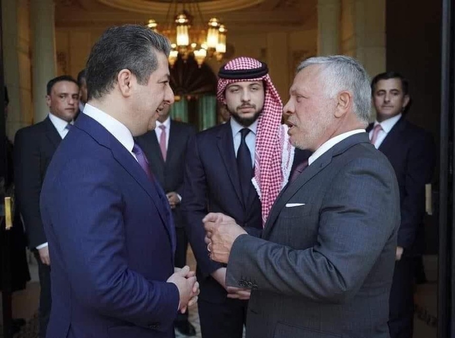 Serokwezîr peyameke hevxemiyê pêşkêşî Şahê Urdinê kir