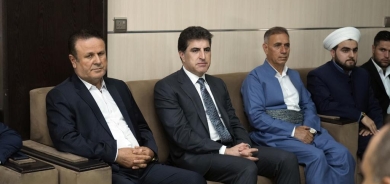 رئيس إقليم كوردستان يشارك في مراسيم عزاء استاذي جامعة صلاح الدين