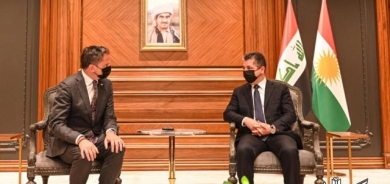 سه‌رۆكی حكوومه‌تی هه‌رێمی كوردستان، پێشوازی له‌ کونسوڵی گشتیی ئەمریکا لە ھەولێر كرد