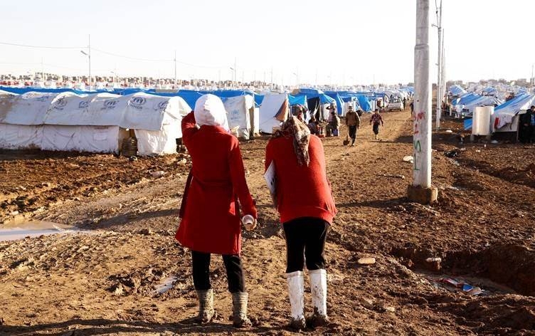 ايقاف دعم اليونيسيف لأربعة مخيمات في دهوك ينعكس على الواقع المعاش للاجئين فيها