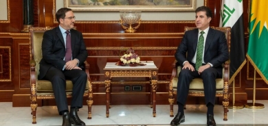 Nêçîrvan    Barzanî û balyozê Brîtanyayê civiyan