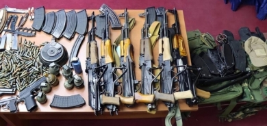 داخلية كوردستان تعلن ضبط أكثر من 6 آلاف قطعة سلاح