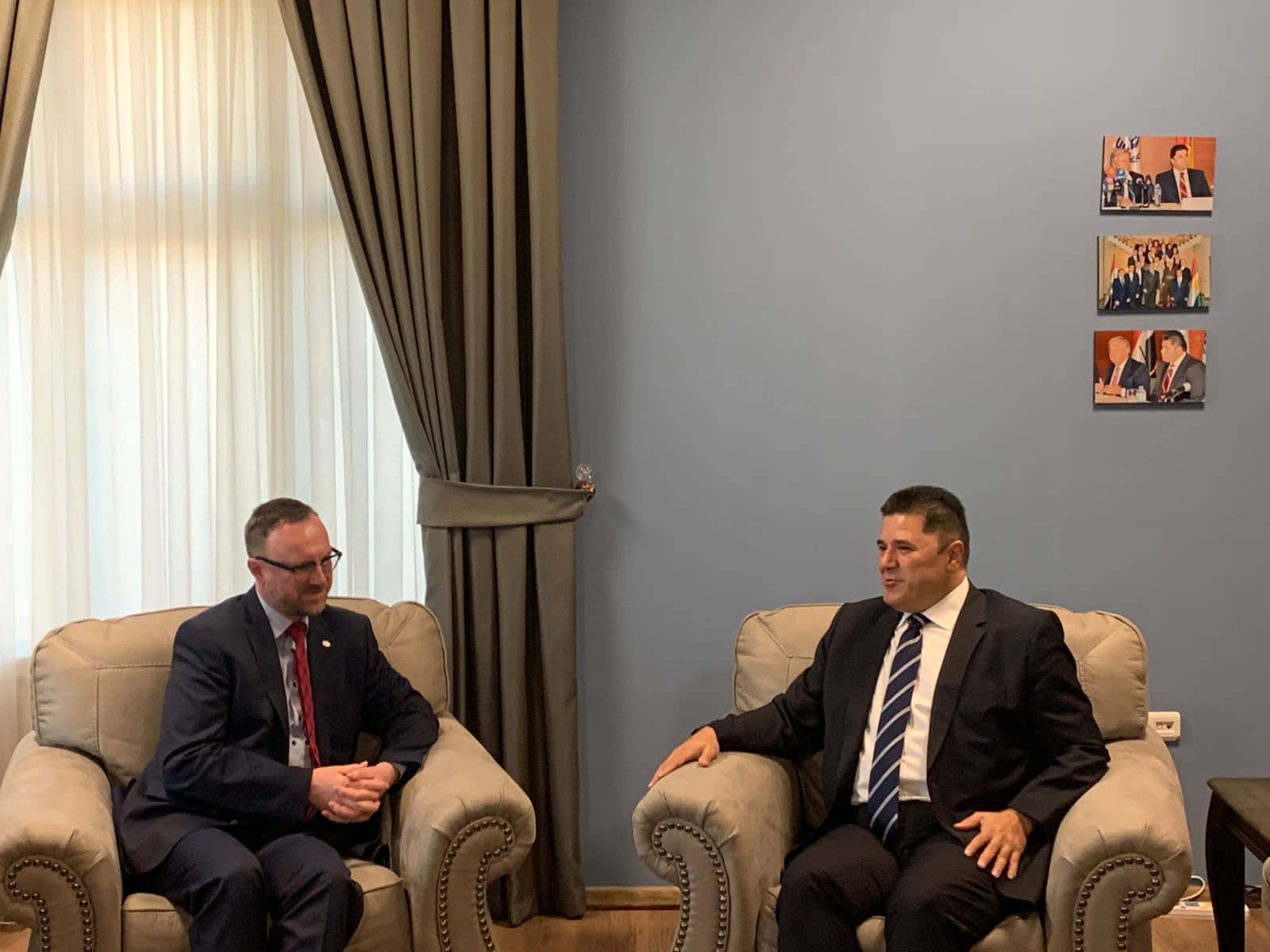 منسق التوصيات الدولية في حكومة الإقليم و رئيس فريق الأمم المتحدة لتعزيز المساءلة عن الجرائم التي ارتكبها داعش (يونيتاد)