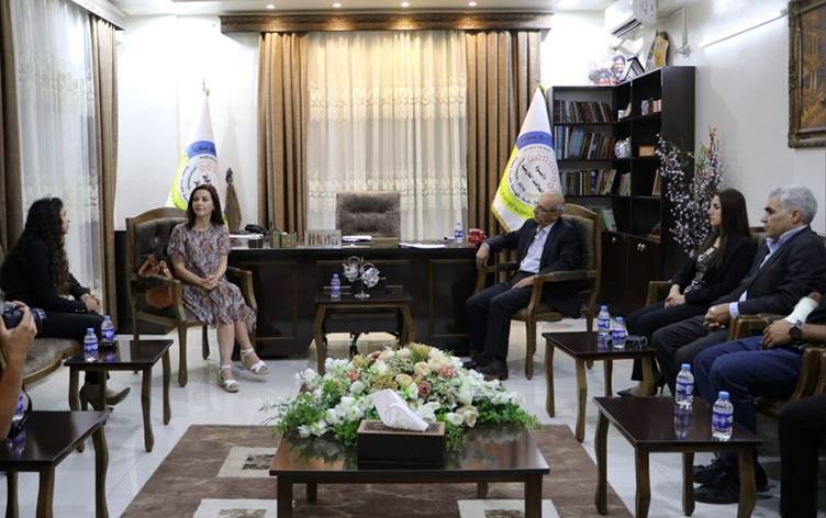 Şandeke Awusturyayê serdana Rojavayê Kurdistanê kir