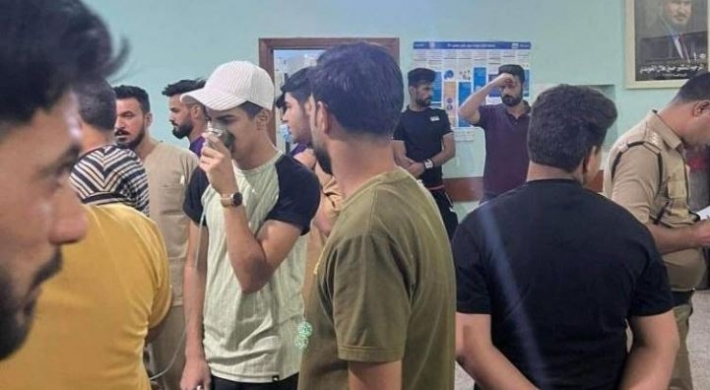 ارتفاع اعداد المصابين بغاز الكلور في ذي قار الى 300 حالة