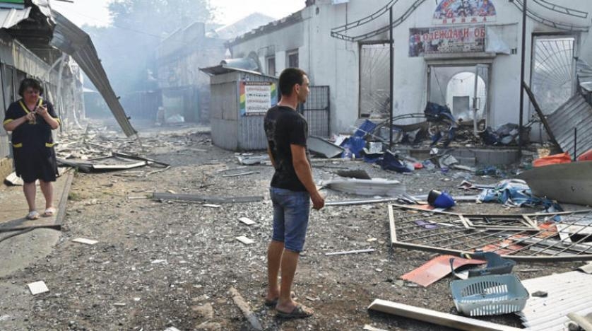 تضارب حول سيطرة روسيا على لوغانسك