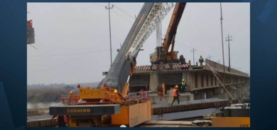 افتتاح أطول جسر بالعراق بعد توقف لخمس سنوات بسبب حرب داعش