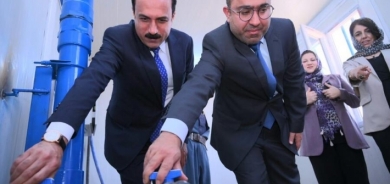 أربيل تُدخل أكبر بئر ماء إلى الخدمة في ناحية قوشتبة