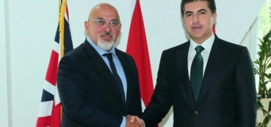 نيجيرفان بارزاني يهنئ الزهاوي بتعيينه وزيراً للمالية في الحكومة البريطانية