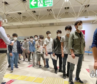 تورکیا 363 پەنابەری ئەفغانیی گەڕاندەوە بۆ وڵاتەکەیان