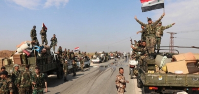 انتشار لقوات النظام بين كوباني وعين عيسى
