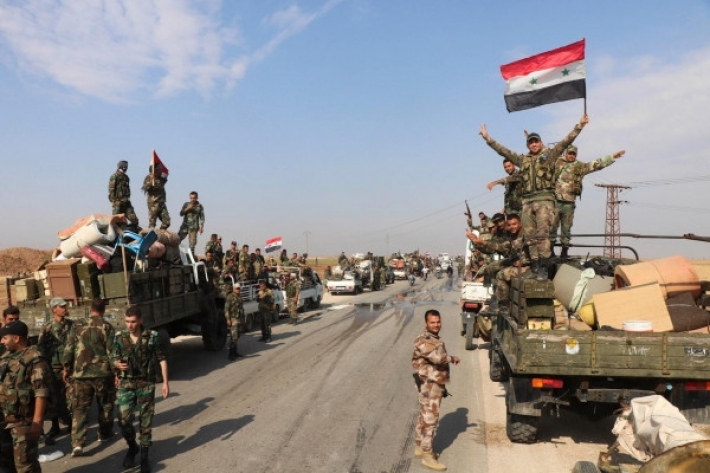 انتشار لقوات النظام بين كوباني وعين عيسى