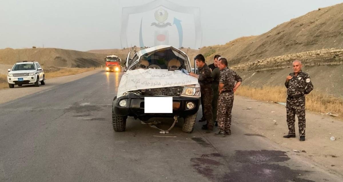 مصرع شخصين وإصابة ثلاثة آخرين بحادث سير في أربيل