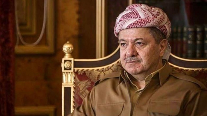 پەیامی سەرەخۆشیی سەرۆک بارزانی بۆ کۆچی دوایی عەلی قازی