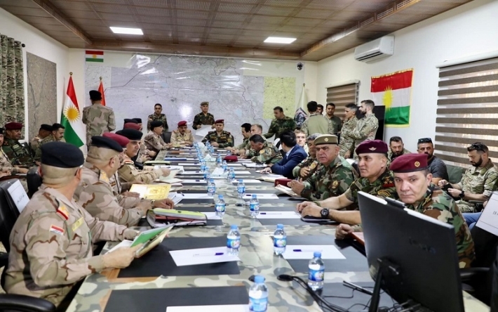 وزارة البيشمركة تكشف فحوى اجتماع مع وفد أمني عراقي رفيع في اربيل