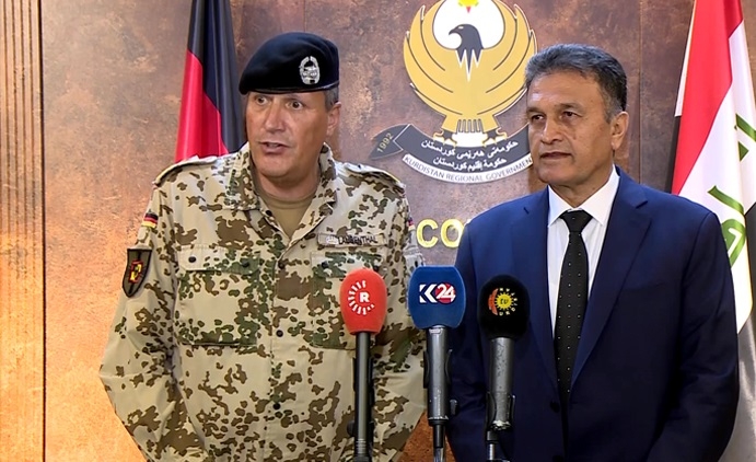 ألمانيا ستواصل دعم قوات البيشمركة