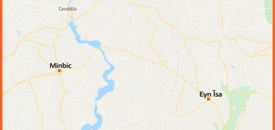 Hêzên Tirkiyê gundekî Minbicê topbaran kirin