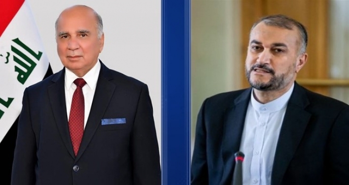 فؤاد حسين وعبداللهيان يبحثان الحوار الإيراني- السعودي وقمة جدة