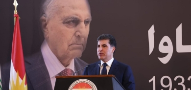 President Nechirvan Barzani leads the funeral of Ali Qazi