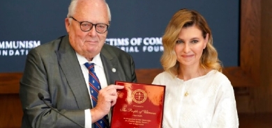 Olena Zelenska xelata mafên mirovan wergirt