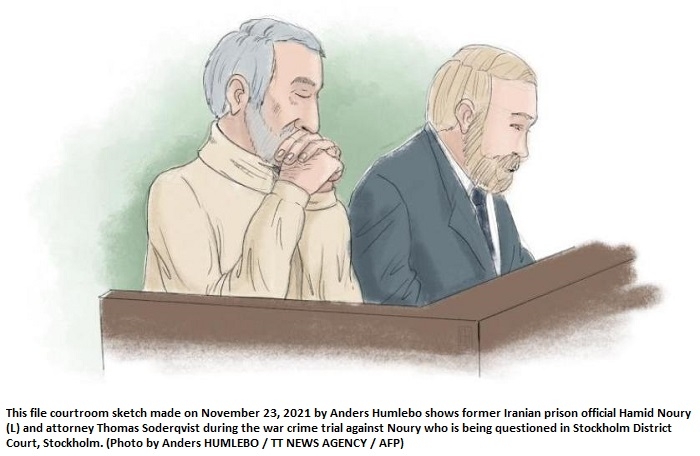 Iran recalls ambassador to Sweden over court decision