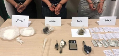 أربيل: القبض على متهمين بتجارة المواد المخدرة