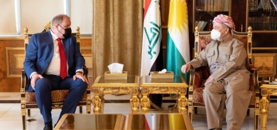 الرئيس بارزاني يستقبل القنصل الروسي في أربيل