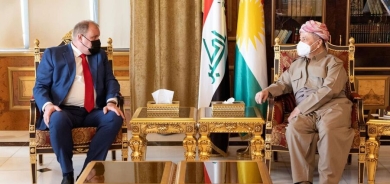 سەرۆك بارزانی پێشوازی لە كونسوڵی گشتیی ڕووسیا لە هەولێر دەكات