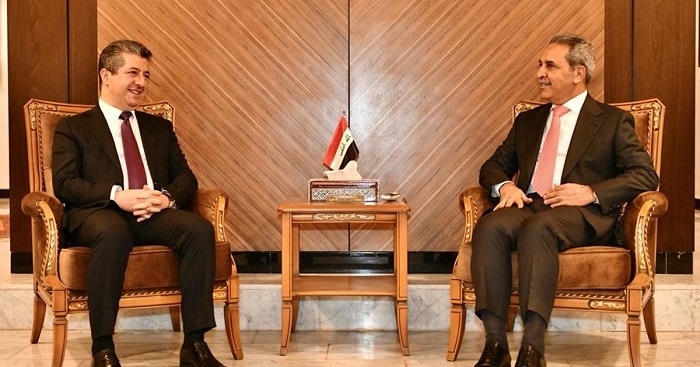 PM Masrour Barzani meets President of Iraqi Supreme Judicial Council