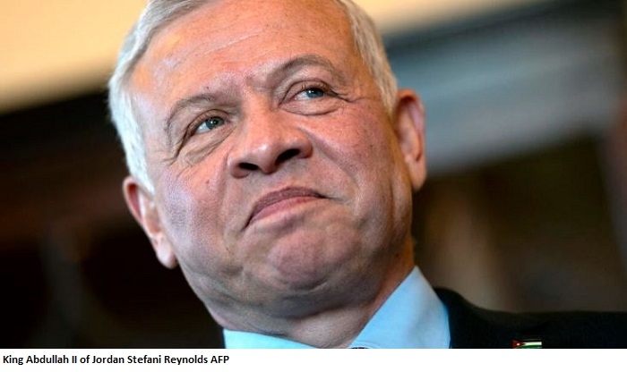 Jordan king protests border attacks by Iran-tied militias