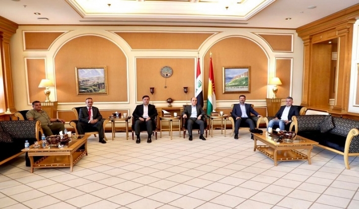 وفد رفيع من وزارة البيشمركة يجري زيارة لبريطانيا