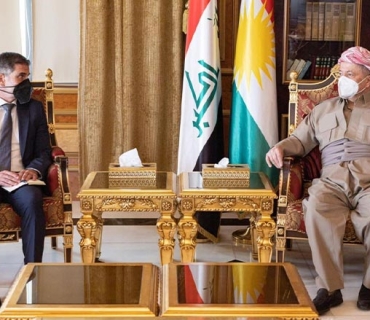 سەرۆك بارزانی پێشوازی لە كونسوڵی گشتیی ئەڵمانیا لە هەولێر دەكات