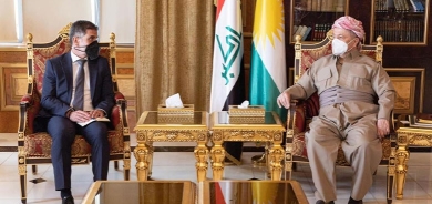 سەرۆك بارزانی پێشوازی لە كونسوڵی گشتیی ئەڵمانیا لە هەولێر دەكات