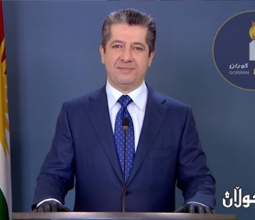 سەرۆکی حکوومەتی هەرێمی کوردستان پەیامێکی پیرۆزبایی ئاراستەی بزووتنەوەی گۆڕان کرد.