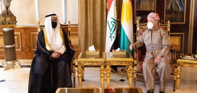 الرئيس بارزاني يستقبل القنصل العام الكويتي في أربيل