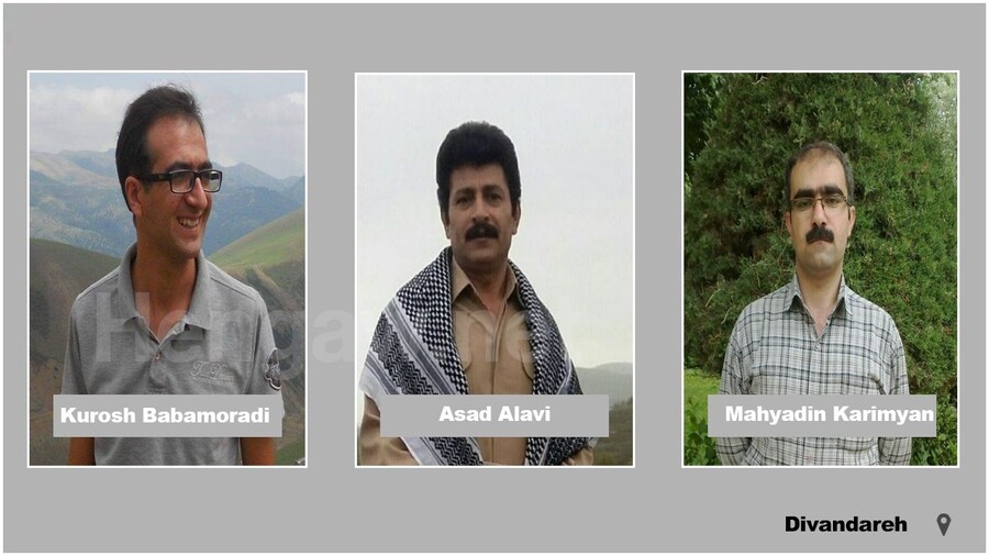 Îran sê Mamosteyên Kurd dadirezîne