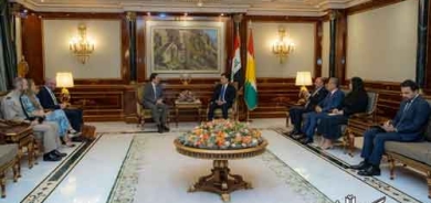 سه‌رۆك نێچيرڤان بارزانى له‌گه‌ڵ باڵيۆزى به‌ريتانيا كۆبووه‌وه‌‏