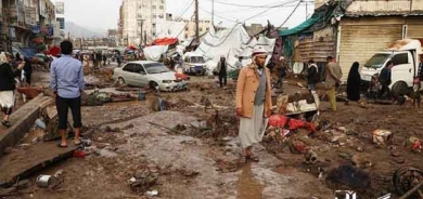 بەهۆی بارانبارینی زۆر و لافاوەوە لە چەند پارێزگایەكی یەمەن 11 كەس گیانیان لە دەستدا.