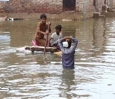 بەهۆی بارانبارین لە پاکستان ٣٤٣ کەس گیانیانلەدەستدا