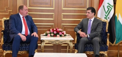 Nêçîrvan Barzanî ligel konsulên Rûsya û Kuweytê pêşhatên siyasî gotûbêj kir