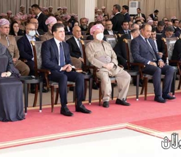 لە شاری هەولێر سەرۆک مەسعود بارزانی بەشداریی لە مەراسیمی هێنانەوە و پێشوازی لە ڕوفاتی 100 شەهیدی جینۆسایدکراوی بارزانی دەکات