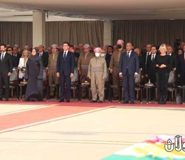 سه‌رۆكى هه‌رێمى كوردستان به‌شدارى له‌ ڕێوڕه‌سمى پێشوازيى ڕوفاتى ئه‌نفالكراوانى بارزانيدا ‏ده‌كات