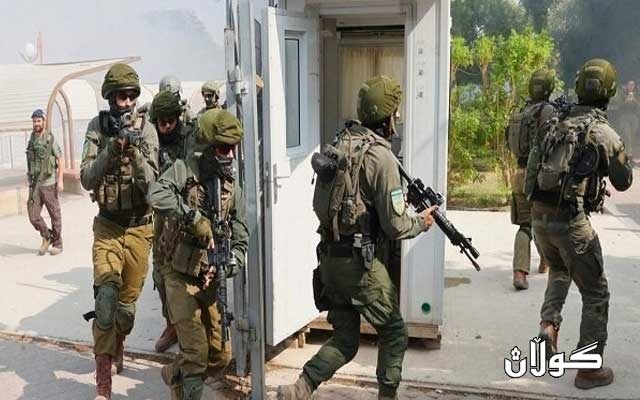 دەستگیرکردنی ٤٢ فەلەستینی و شەڕ و پێکدادان لە نابلس