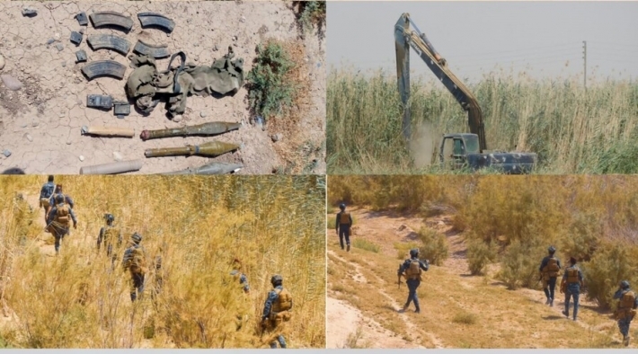 ضبط كدس أعتدة وذخائر في كركوك