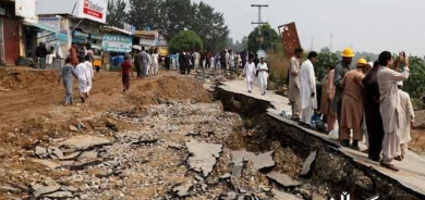 بوومەلەرزەیەك بە گوڕی 5.6 پلە لە پاكستان روویدا