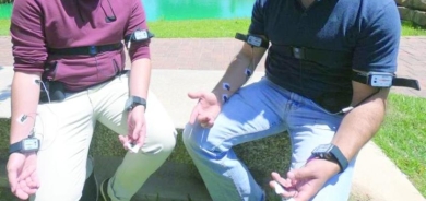 جهاز لتشخيص الحالة العقلية من خلال الجلد