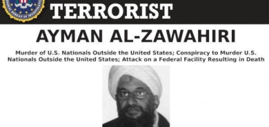 واشنطن: مقتل الظواهري يهدد بمزيد من العنف ضد الولايات المتحدة