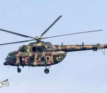 بەهۆی کەوتنەخوارەوەی هەلیکۆپتەرێکی سەربازی لە پاکستان شەش کەس گیانیان لەدەستدا